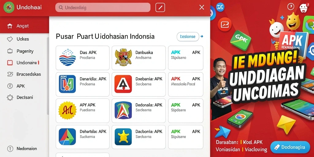 Tampilan utama yang menarik dan interaktif.