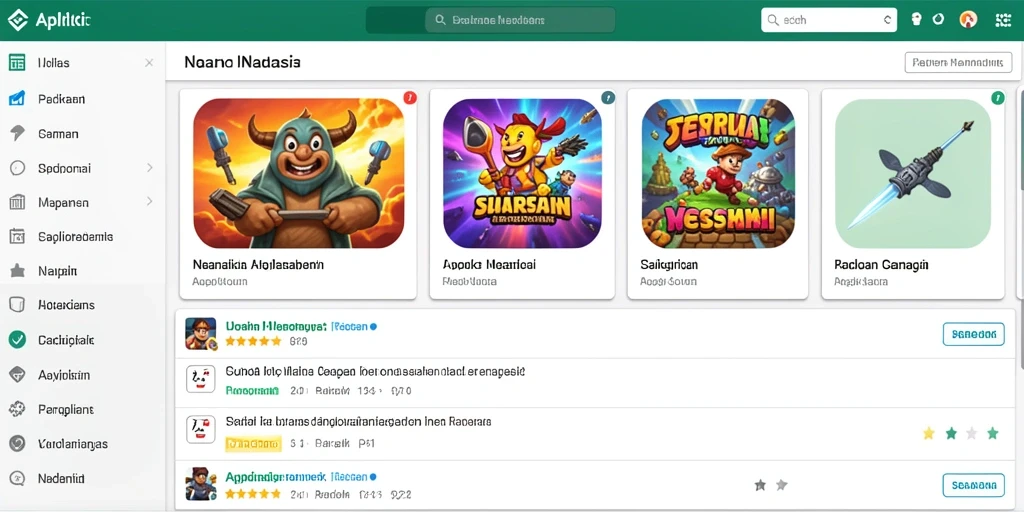 Tampilan awal aplikasi ID777 yang menarik.