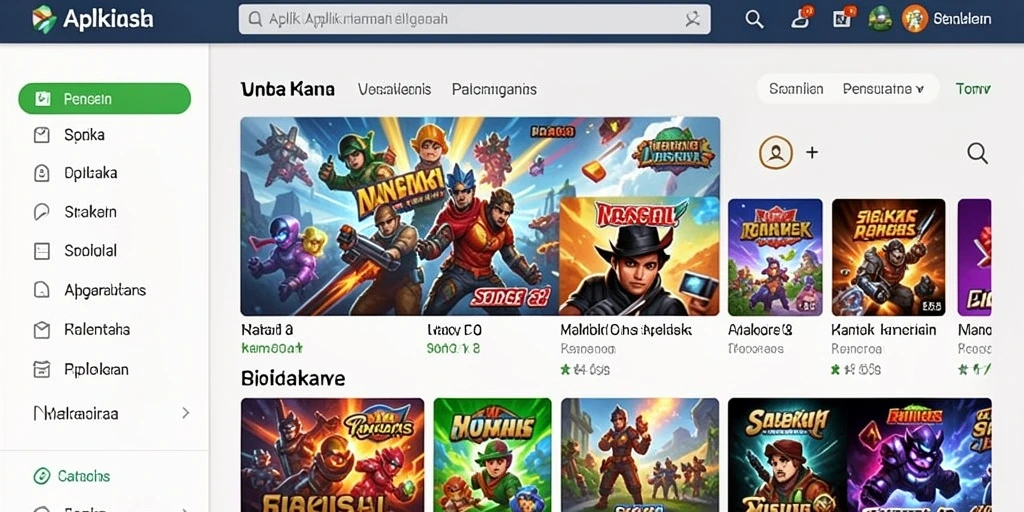 Tampilan antarmuka yang menarik dan mudah digunakan.