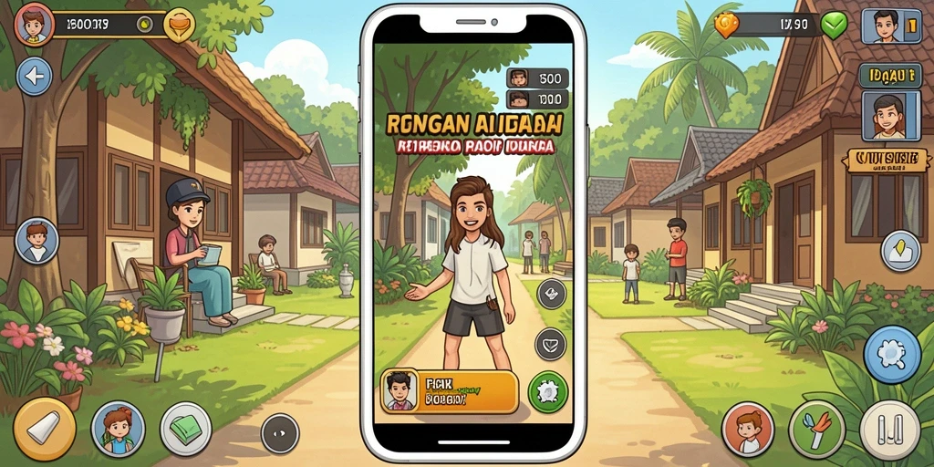 Tampilan antarmuka yang user-friendly dan menarik.