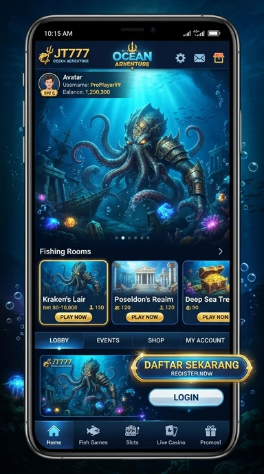 Cuplikan layar menu unduhan jt777 untuk perangkat Android